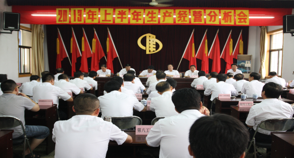 集团公司召开上半年经济工作会议